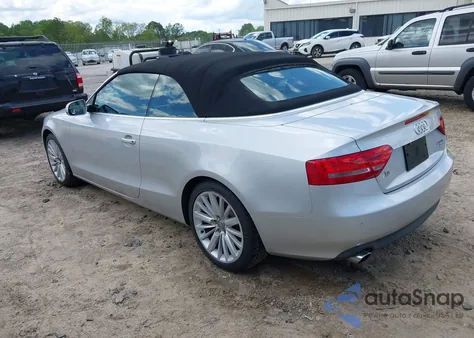 2012 Audi A5 2.0T Premium from USA, damaged, VIN WAULFAFH1CN001712